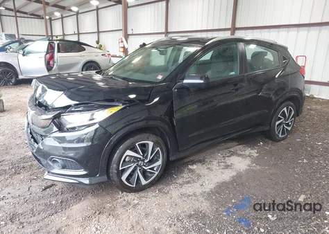 2019 Honda Hr-V Sport z USA, uszkodzony, nr VIN 3CZRU6H13KG729985